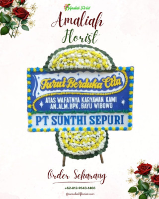 Papan Bunga Duka di Tirtasiak