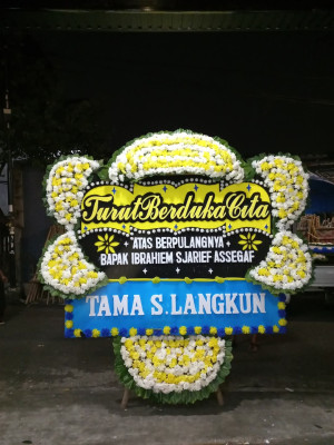 Papan Bunga Duka di Tirtasiak